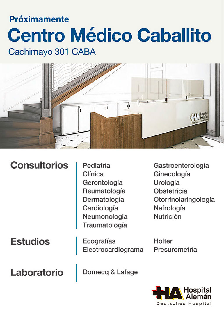 El Hospital Alemán llega a Caballito