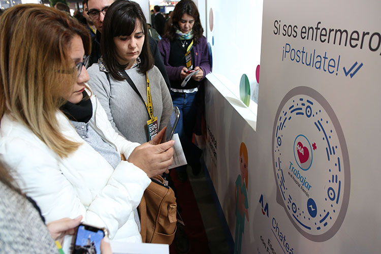 El Hospital Alemán en Expo Empleo