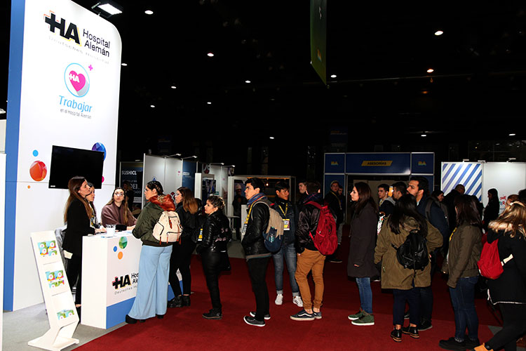 El Hospital Alemán en Expo Empleo