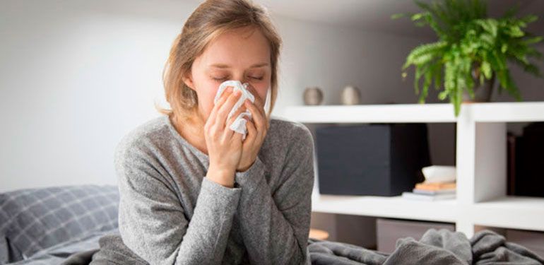 La gripe en invierno