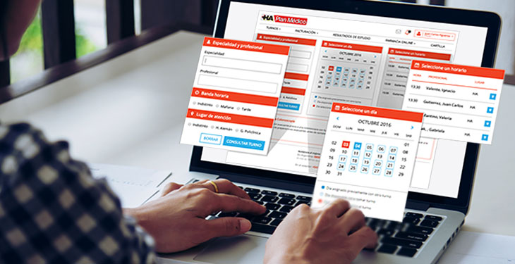 Reservá tus estudios por Portal y APP