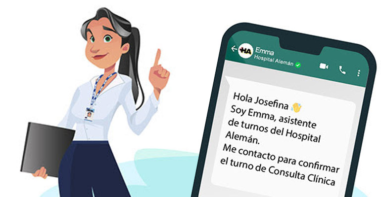 Emma: Nueva asistente virtual de turnos