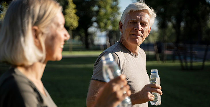 La importancia de la hidratación en los adultos mayores